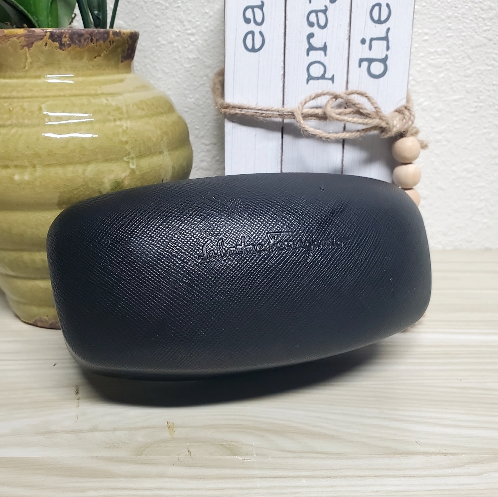 Salvatore Ferragamo Black Sunglasses Hard Case Only